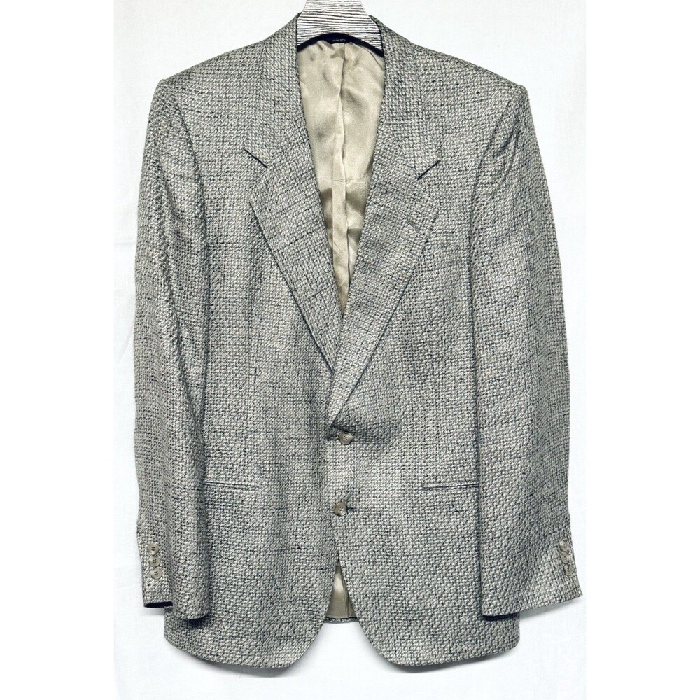 Nino Cerruti Suit Jacket Blazer Sport Coat Vintage Retro Hipster Made in USA 40